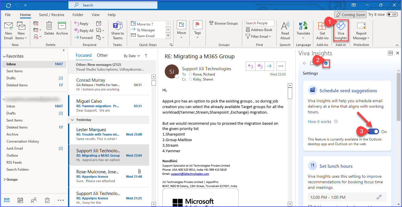 Schedule Send Suggestions In Outlook Apps4 Pro Blog