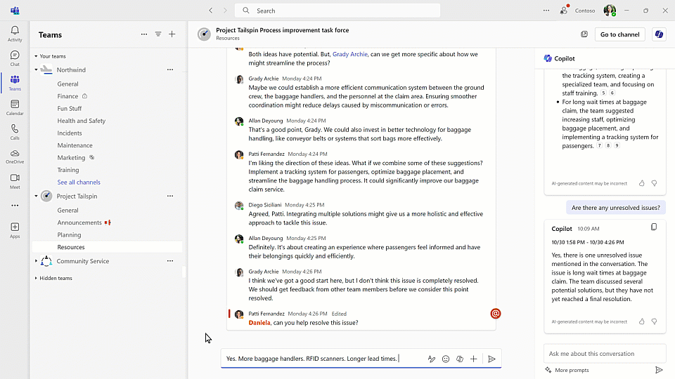 New Copilot features in Microsoft Teams - Ignite 2023