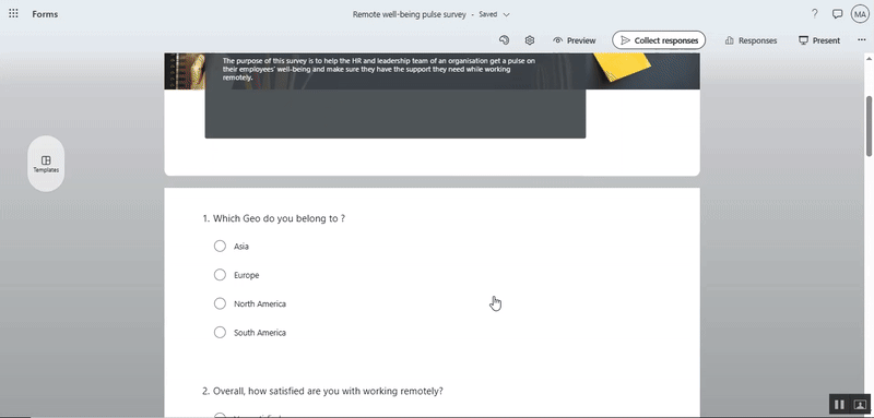 Microsoft Forms New Features - Oct 2024