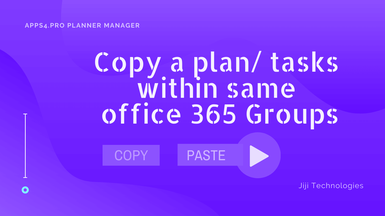 How to copy a Plan/Tasks within the same Office 365 Group in Microsoft Planner?