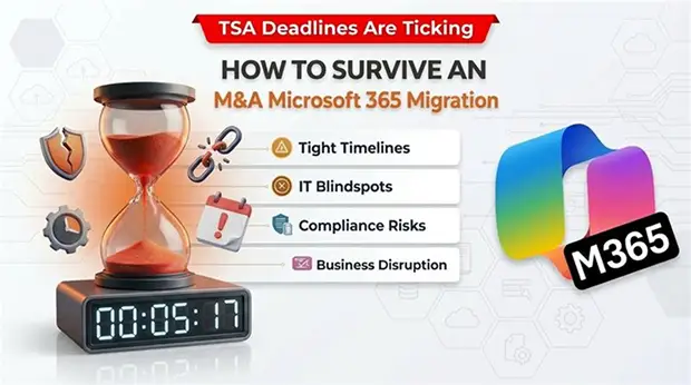 TSA Deadlines Are Ticking: How to Survive an M&A Microsoft 365 Migration 